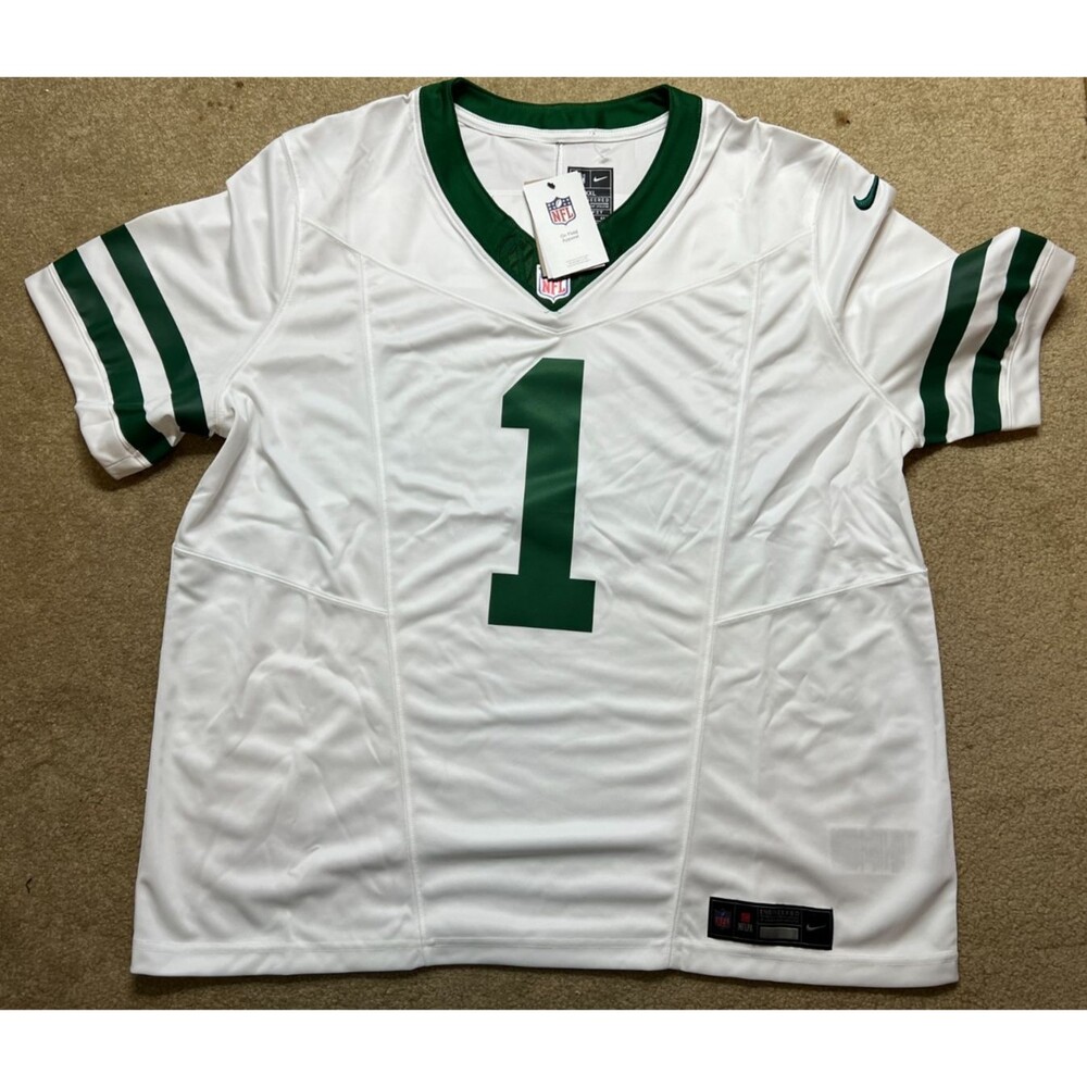 New York Jets Ahmad Sauce Gardner Nike Vapor F.U.S.E Limited Jersey Mens 2XL
